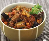 Auberginen-Hackfleisch-Eintopf