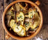 Ofenkartoffeln mit Pfifferlingen