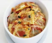 Überbackene Ravioli mit Tomatensauce