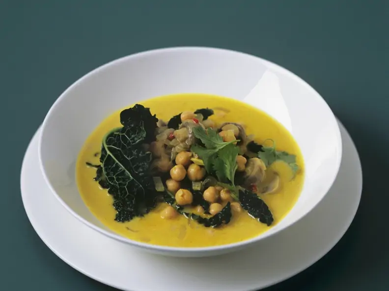 Grünkohl-Curry