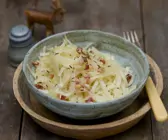 Krautsalat mit Speck