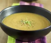 Cremige Karotten-Linsen-Suppe