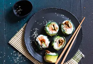 Zucchini-Sushi