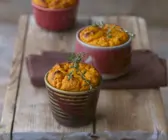 Käsesoufflé mit Kürbis