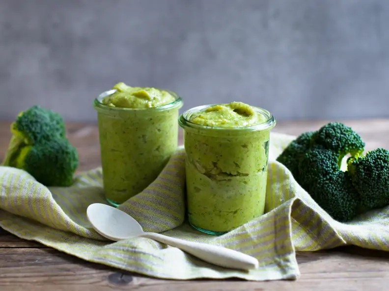 Brokkoli-Kartoffel-Lachs-Brei
