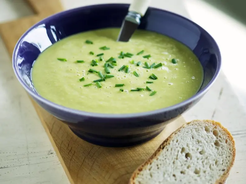 Grüne Spargelsuppe