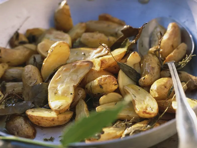 Gebackene Kräuterkartoffeln nach französischer Art