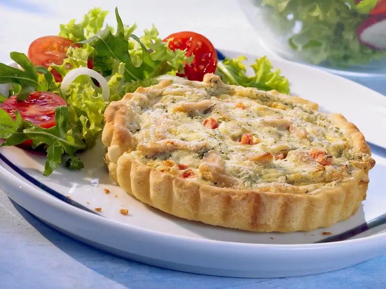 Herzhafter Tofu-Kuchen
