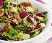 Radicchio-Salat mit Hähnchen
