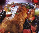 Gefüllter Gänsebraten