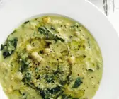 Kichererbsen-Mangold-Suppe