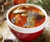 Tomaten-Fischsuppe