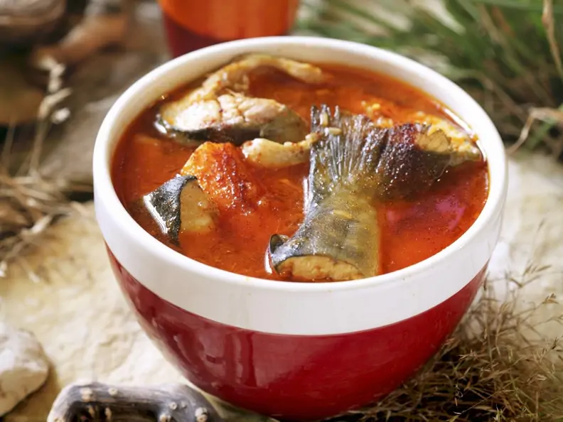 Tomaten-Fischsuppe