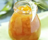 Orangen-Pfirsich-Konfitüre