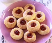 Marmeladen-Kokos-Plätzchen