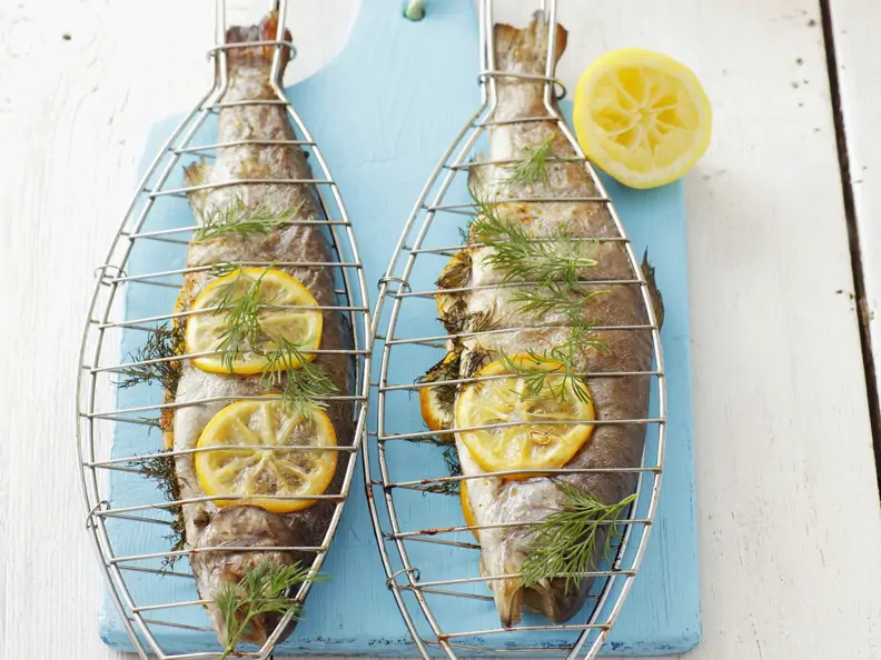 Forelle mit Dill