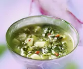 Mangold-Gemüse-Suppe
