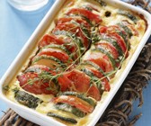 Tomaten-Zucchini-Auflauf