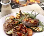 Rindersteaks vom Grill