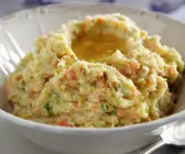 Kartoffelpüree mit Gemüse auf irische Art