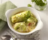 Chinakohlrouladen mit Schafskäse