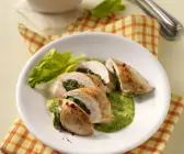 Hühnerbrust mit Füllung