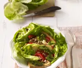 Salat mit Tofu und Salsa