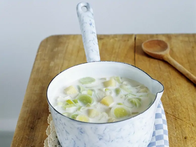 Cremige Kartoffel-Porree-Suppe