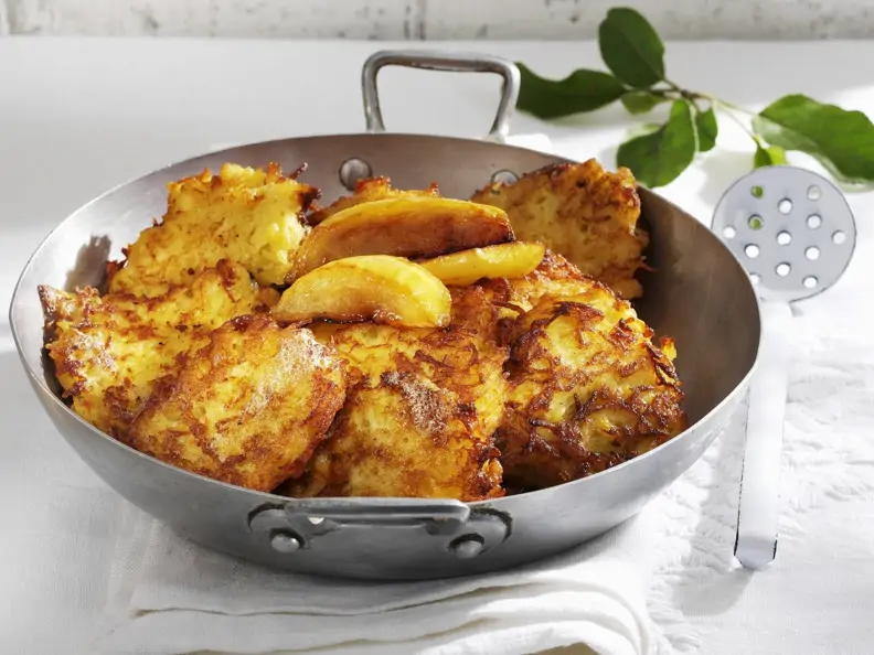 Apfel-Kartoffel-Küchlein