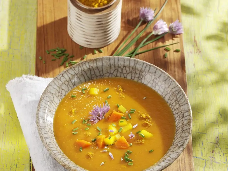 Karotten-Apfel-Suppe