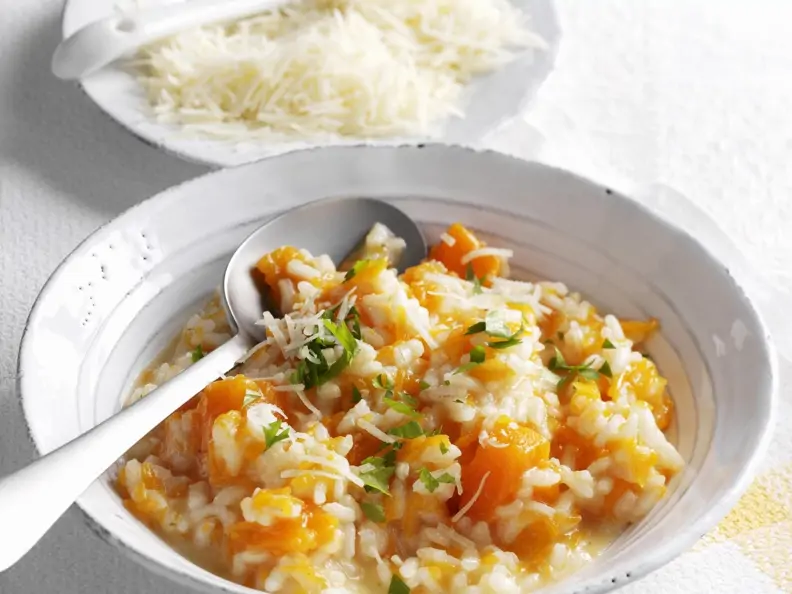 Kürbisrisotto