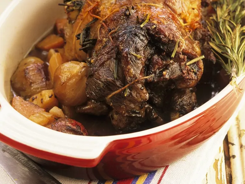 Braten von der Lammschulter