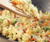 Käsespätzle mit Gemüse