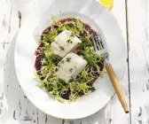 Gegrillter Kabeljau mit Rote-Bete-Salat