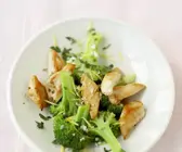 Putenstreifen mit Brokkoli-Zitronen-Sauce
