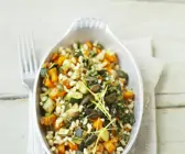 Gemüse-Weizen-Pfanne