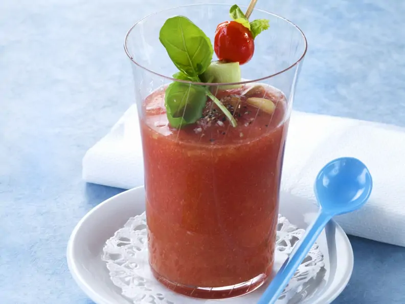 Kalte spanische Suppe