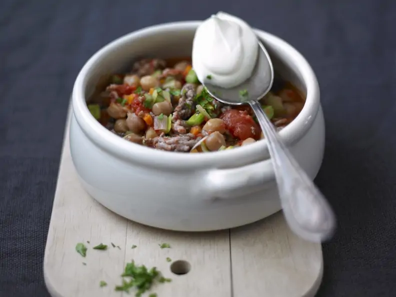 Kichererbsen-Tomaten-Topf