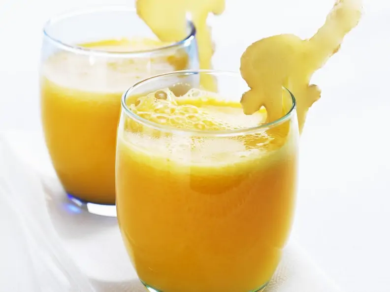 Ingwer-Mandarinen-Shake