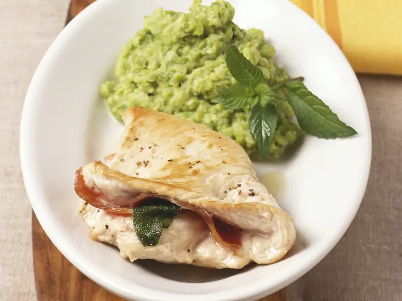 Saltimbocca von der Pute