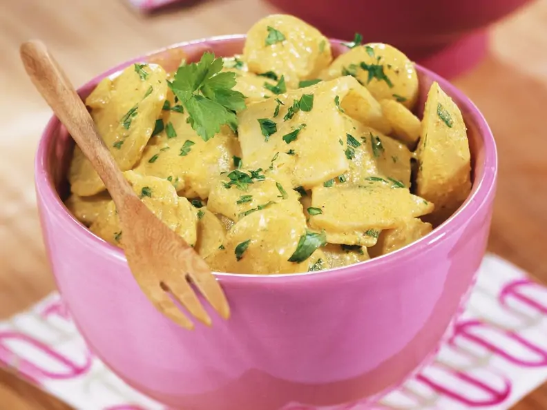 Kartoffel Salat mit Sellerie