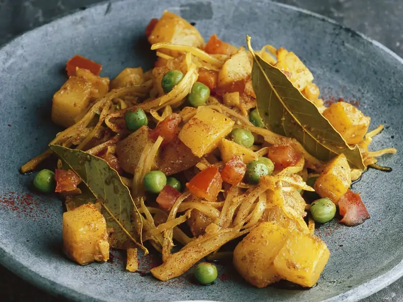 Curry mit Weißkohl