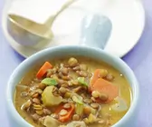 Linsen-Gemüse-Suppe