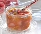 Rharbarber-Chutney mit Ingwer