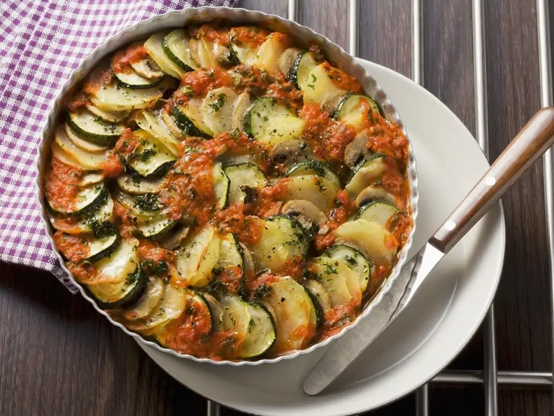 Zucchini-Gratin