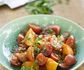 Sommerlicher Tomatensalat