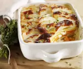 Kartoffel-Möhren-Gratin
