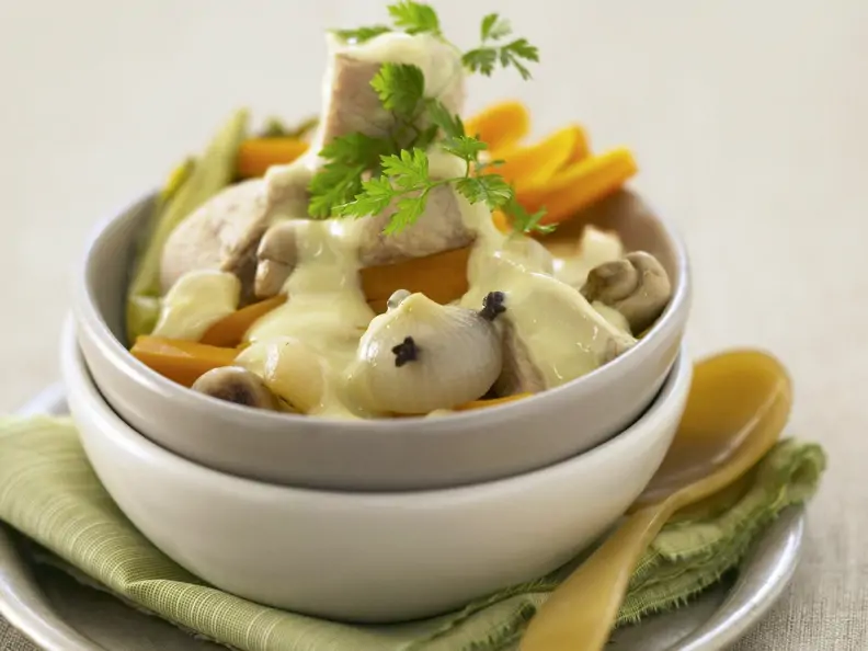 Kalbsragout (Blanquette de veau)