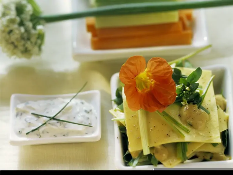 Wildkräuterlasagne