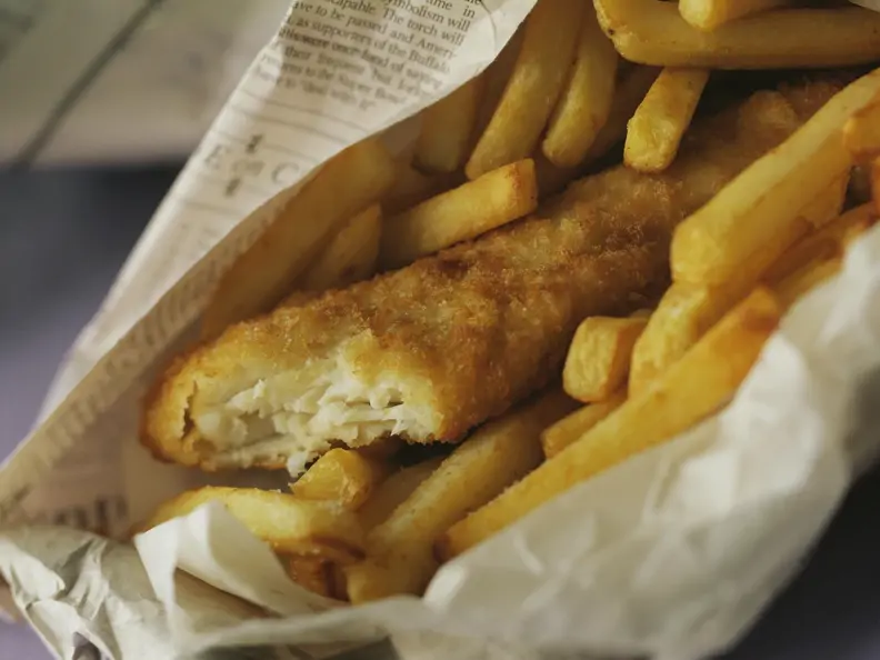 Englische Fish and Chips